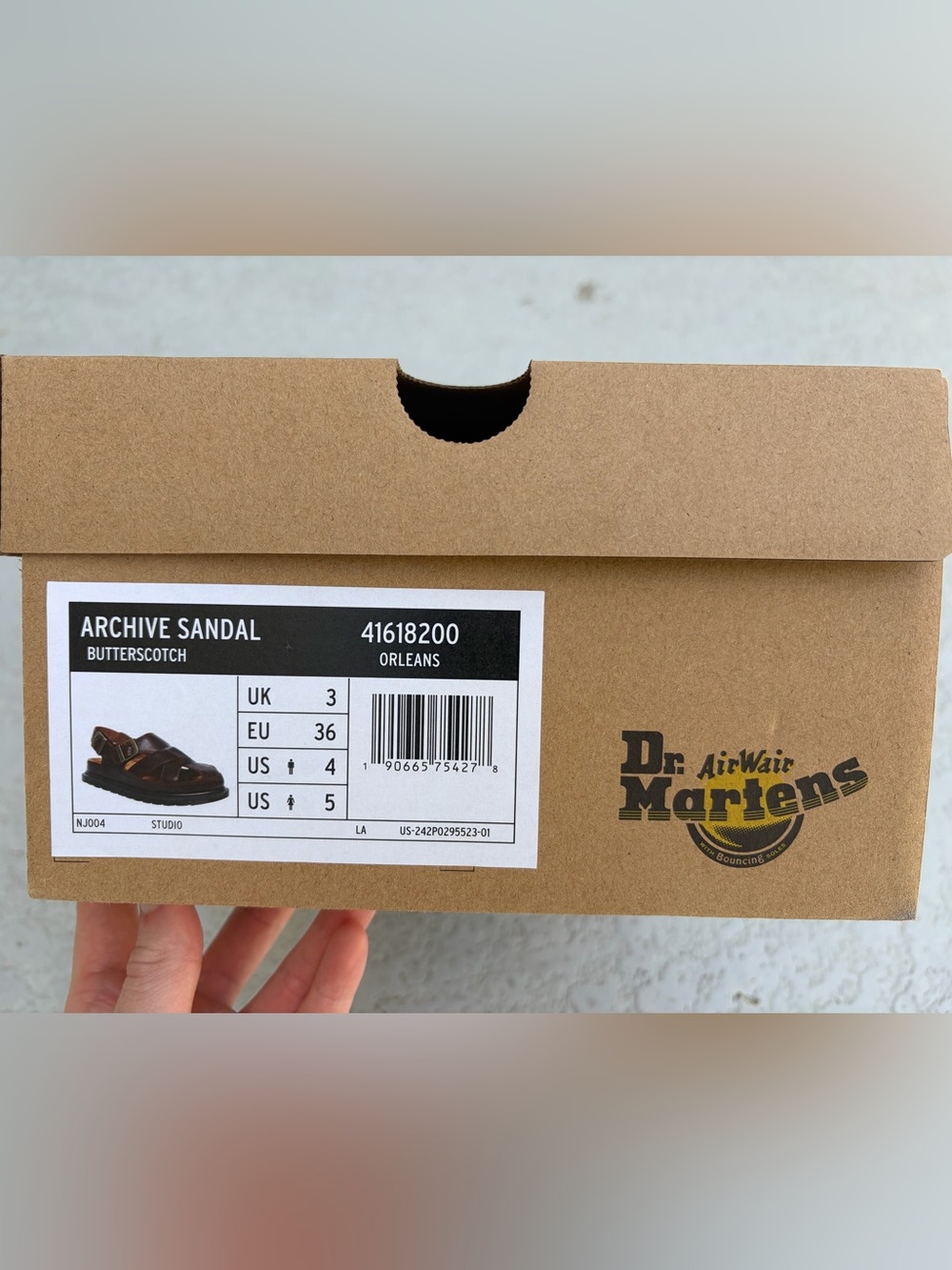 Dr. Martens Archive Sandal - Butterscotch W5 - Picture 6 of 7